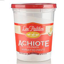 Distribuidora de productos para restaurante marca Los patitos, Achiote