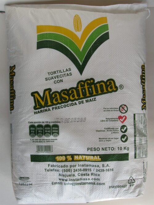 Distribuidora de productos para restaurante marca Masaffina, Masa