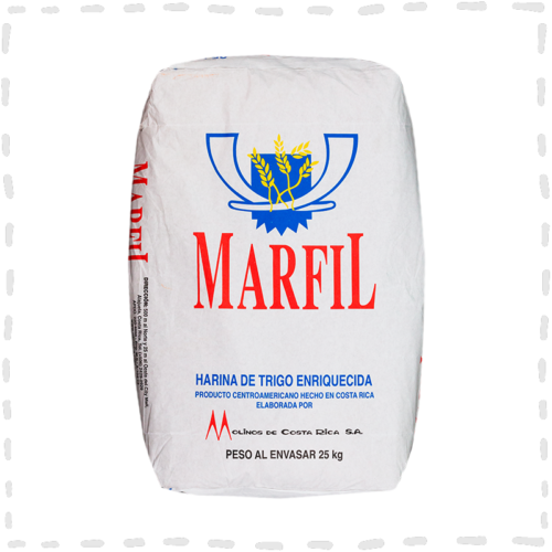 Distribuidora de productos para restaurante marca Marfil, Harina