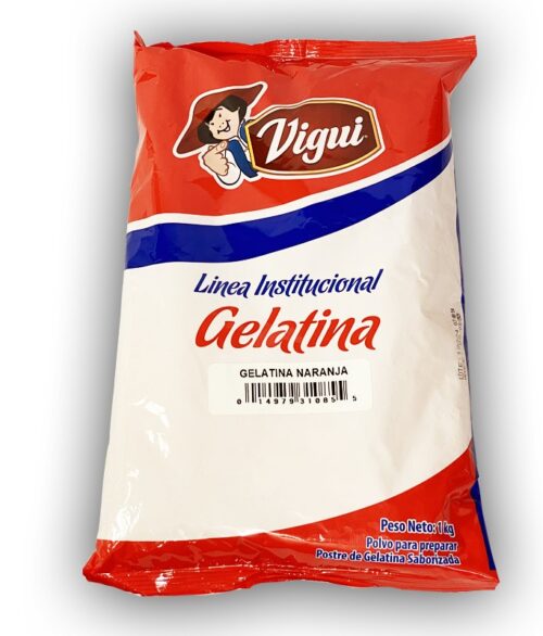 Distribuidora de productos para restaurante marca Vigui, Gelatina