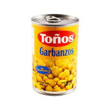 Distribuidora de productos para restaurante marca Toños, Garbanzos