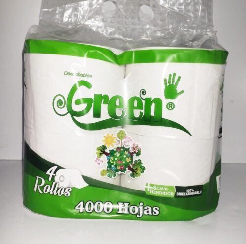 Distribuidora de productos para restaurante marca Green, Papel higiénico