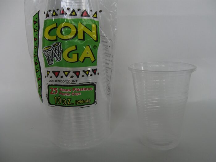 Distribuidora de productos para restaurante marca Conga, Vaso traslucido