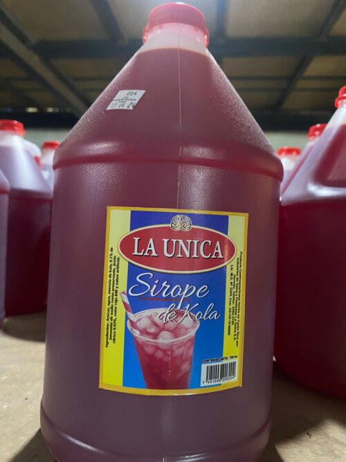 Distribuidora de productos para restaurante marca La única, Sirope de kola