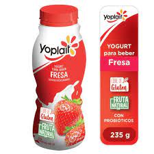 Distribuidora de productos para restaurante marca Yoplait, Yogurt Fresa