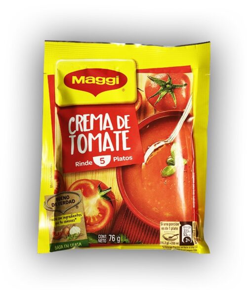 Distribuidora de productos para restaurante marca maggi, Crema de tomate