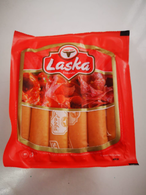 Distribuidora de productos para restaurante marca Laska, Salchichas