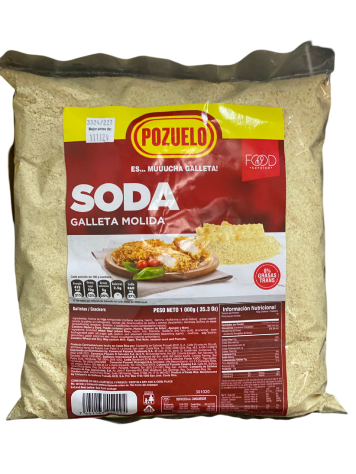 GALLETA SODA MOLIDA